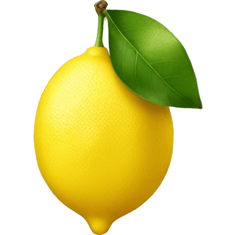 lemon emoji