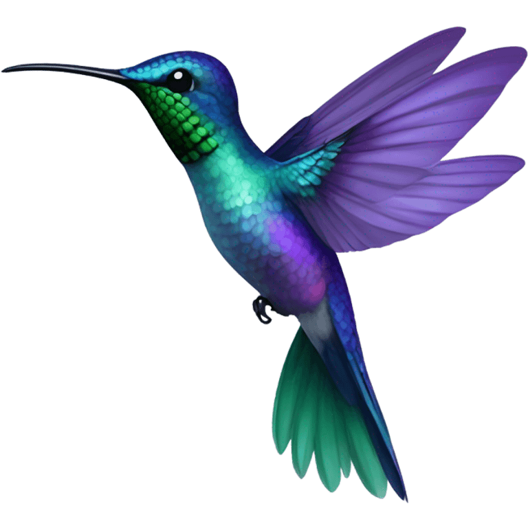 lesser violetear  emoji