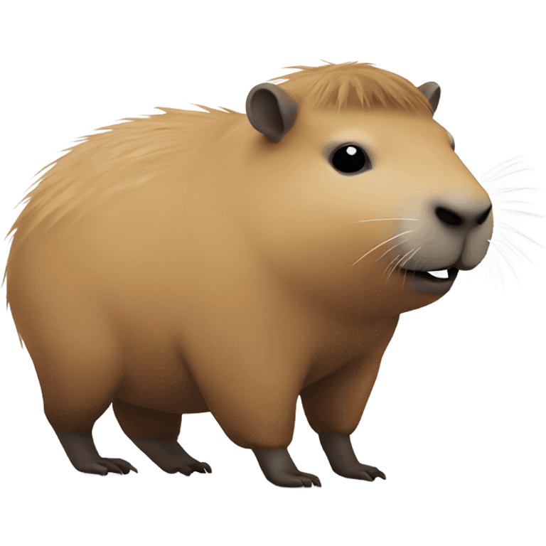 Capybara going to a rave  emoji