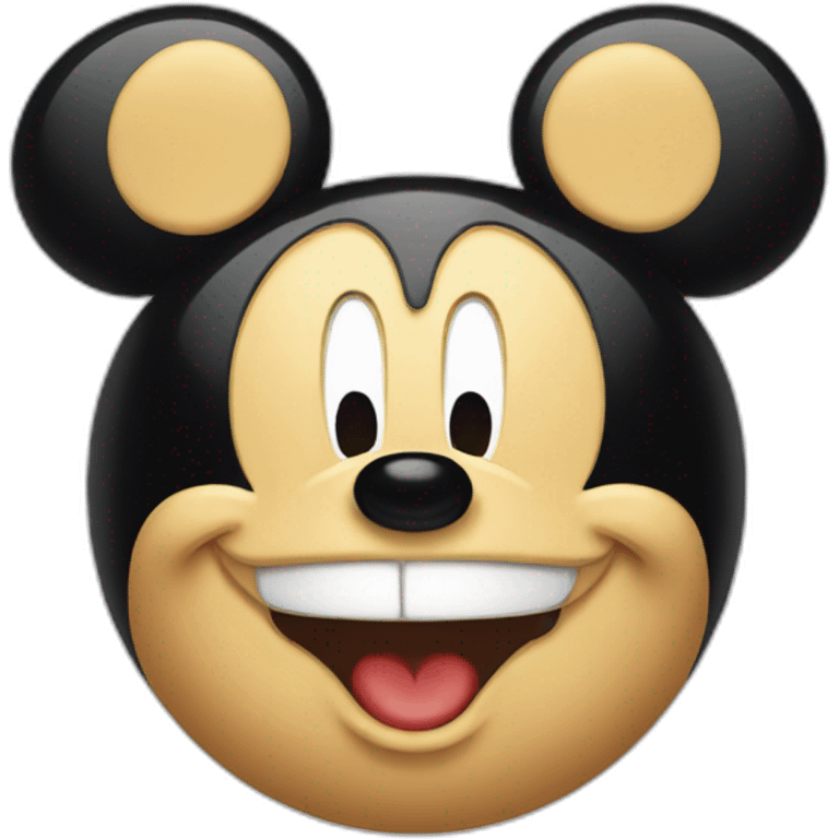 Mickey Mouse not allowed near children emoji