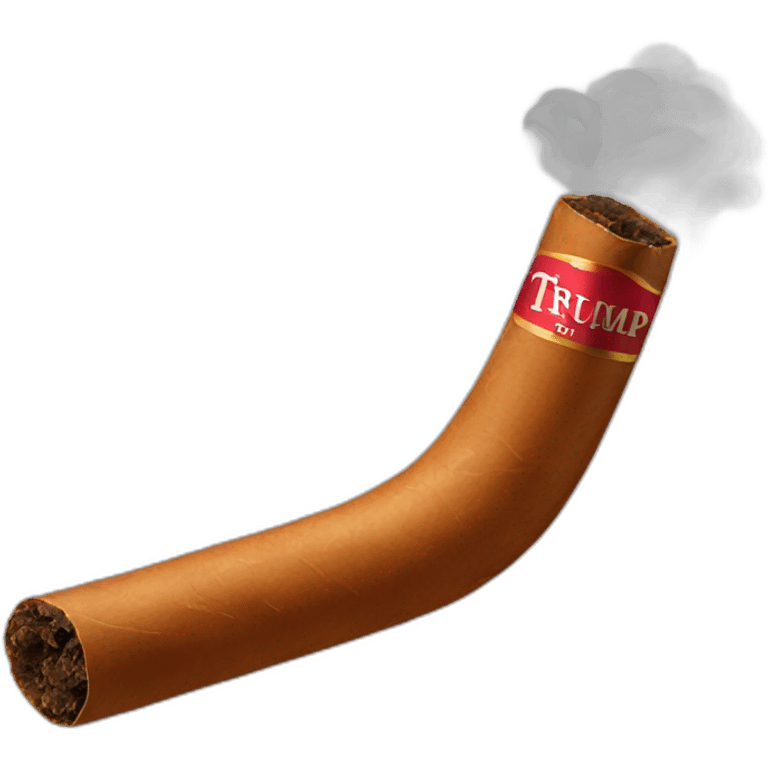 Trump smoke cigar emoji