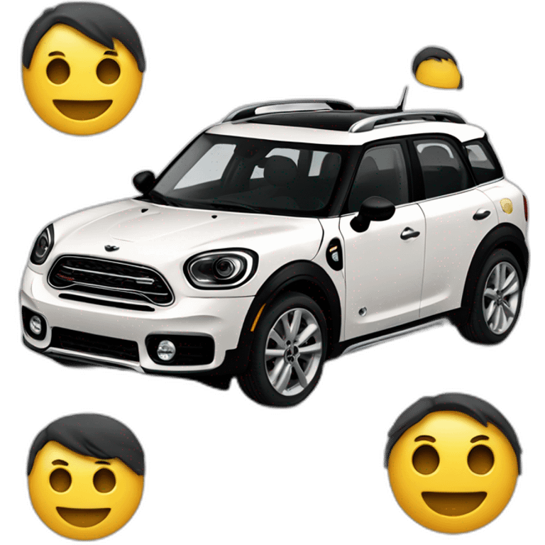 mini Cooper countryman emoji