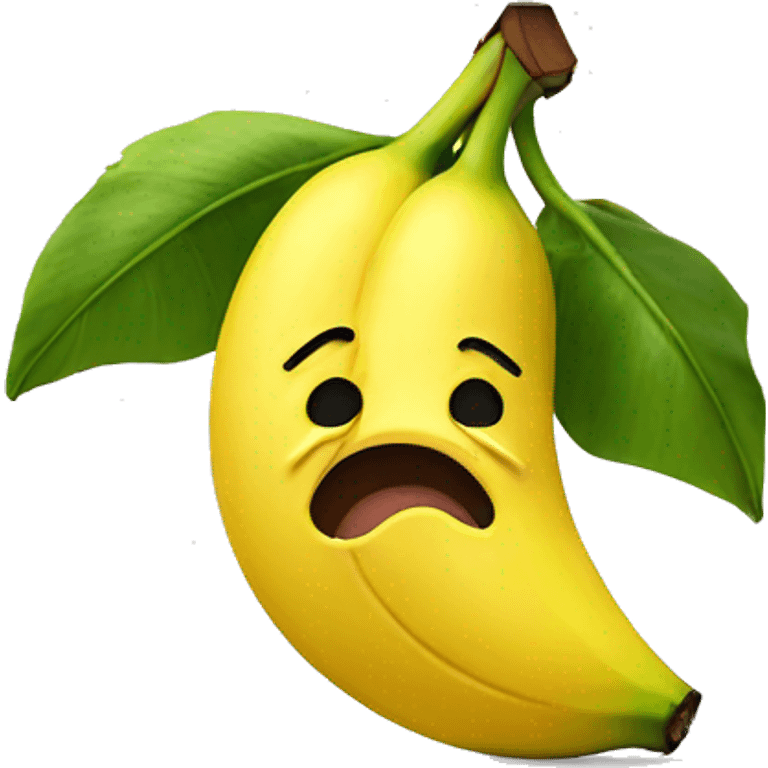 Banana crying  emoji