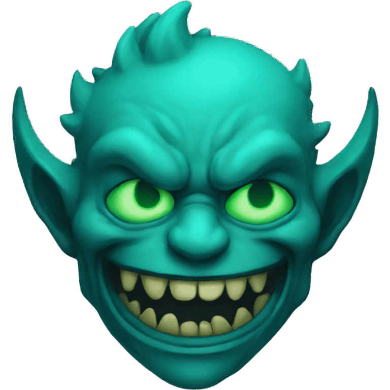 cyan demon emoji