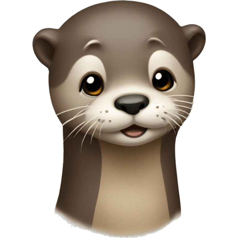 otter makes note emoji