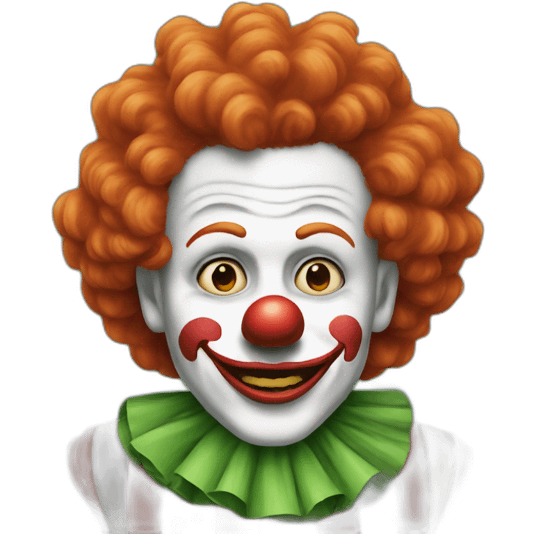 Payaso verde emoji