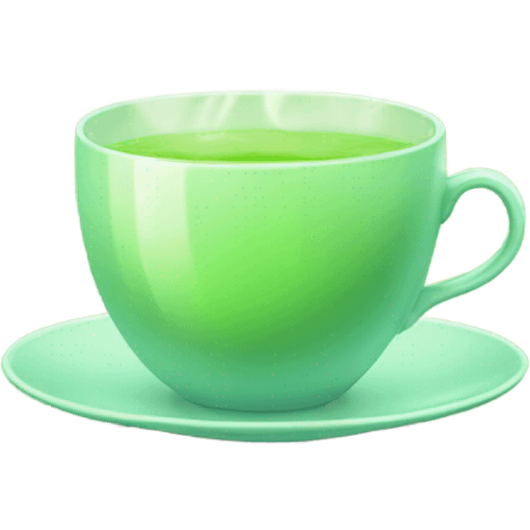 Tea green emoji