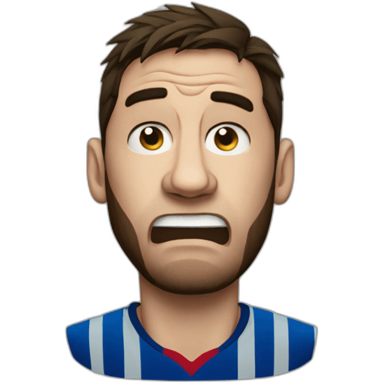 angry-messi emoji