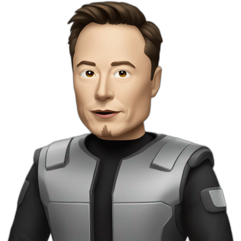 elon musk in cybertruck emoji