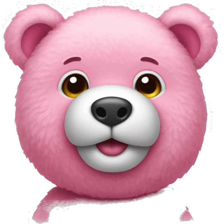 pink teddy bear emoji