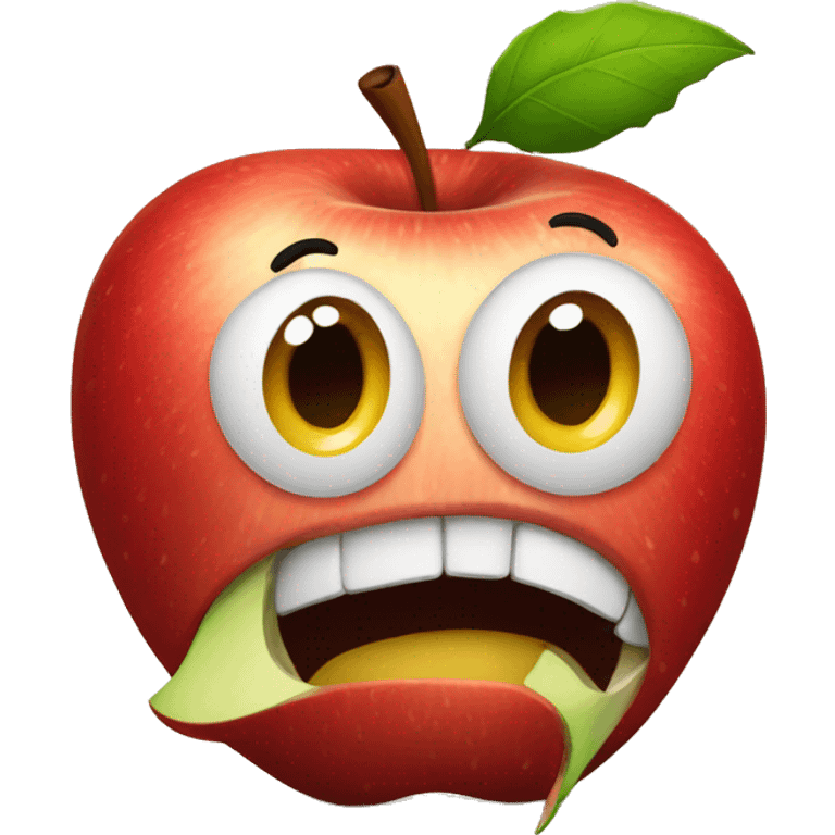 apple ate emoji