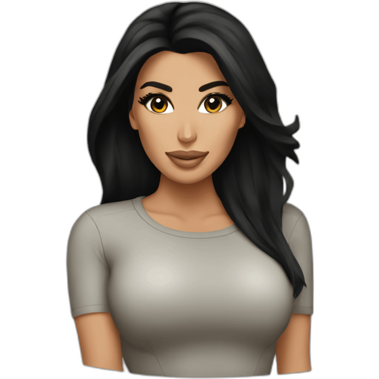 kim kardashian emoji