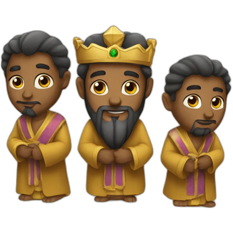 three wise men emoji