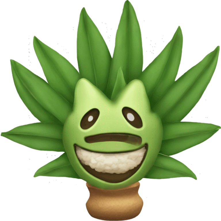 Maguey en tierra imoji emoji