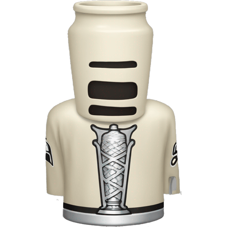 Vanilla colored Stanley cup emoji