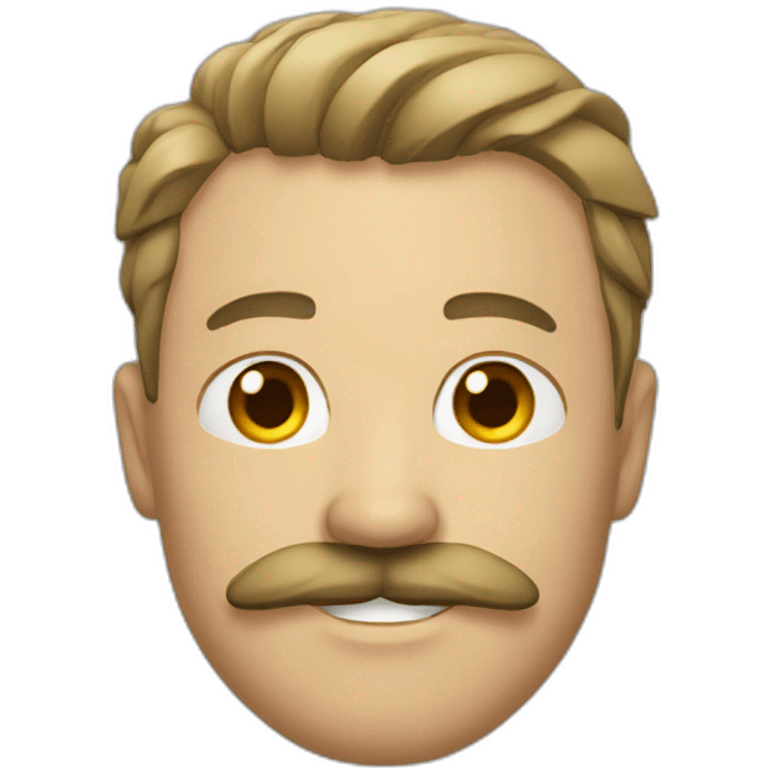 man with mustache emoji