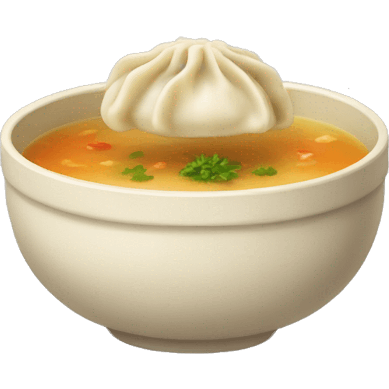 soup dumpling emoji