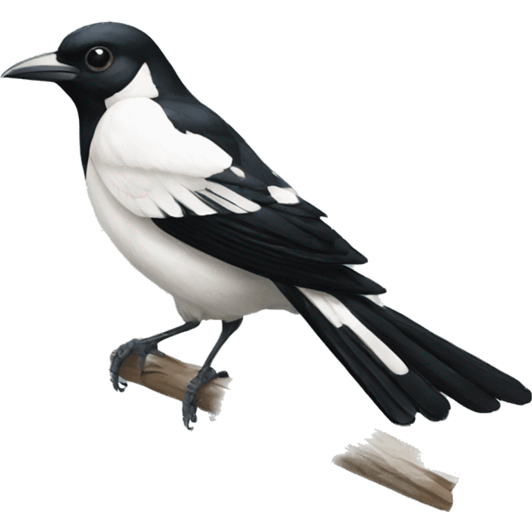 austraian magpie emoji