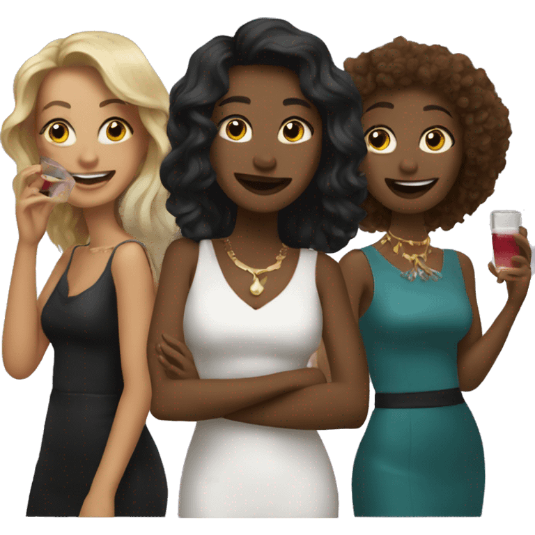 night out with friends emoji