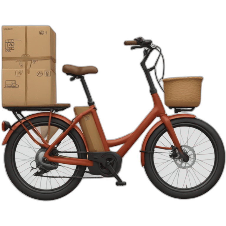 Cargo bike Benno RemiDemi emoji