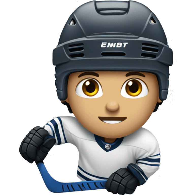 Hockey player emoji