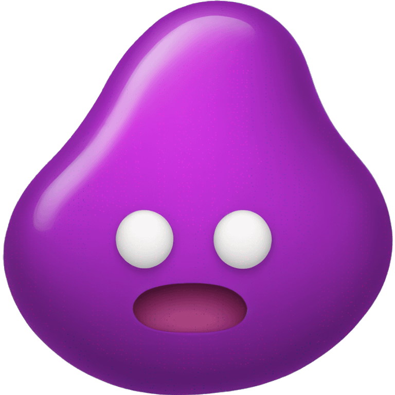 an amorphous blob emoji