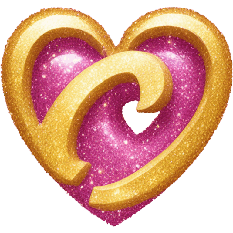 Sparkle heart P emoji