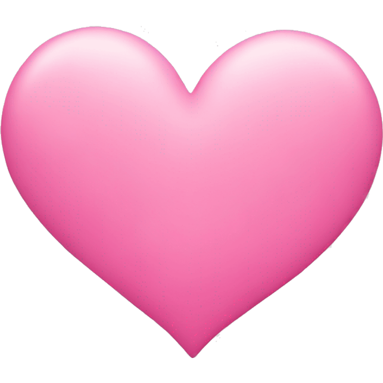 Pink heart cloud emoji