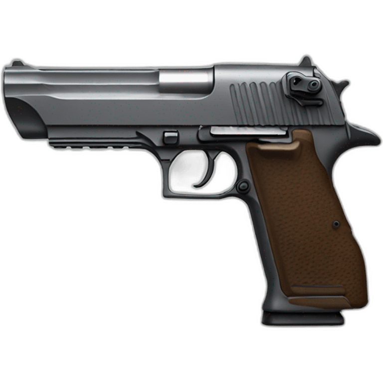 Desert eagle emoji