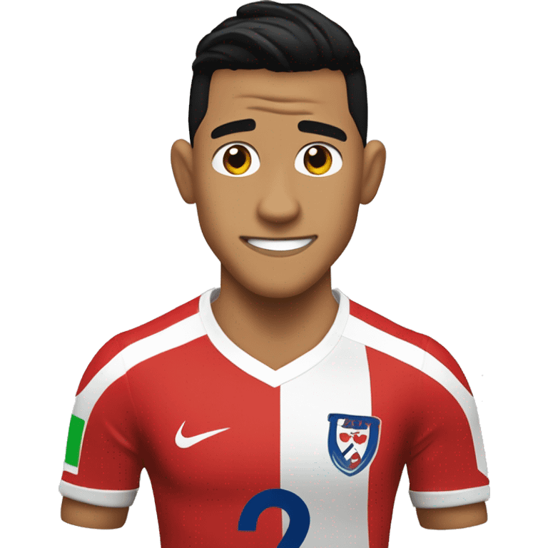 emojin del jugador Alexis Sanchez de la selección chilena emoji