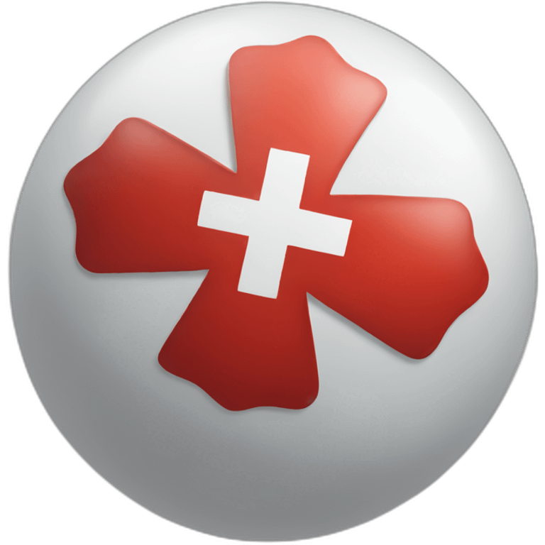 Red-cross-health-bomb emoji