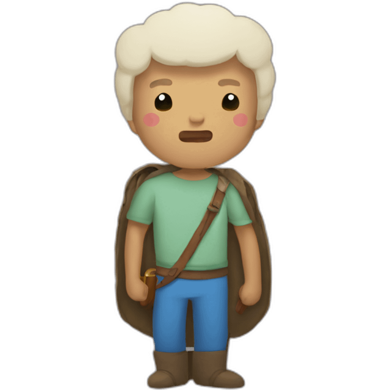 Finn from adventure time emoji