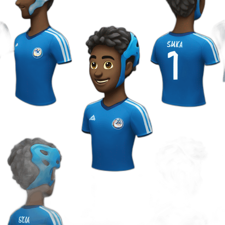 Saka maillot de foot emoji