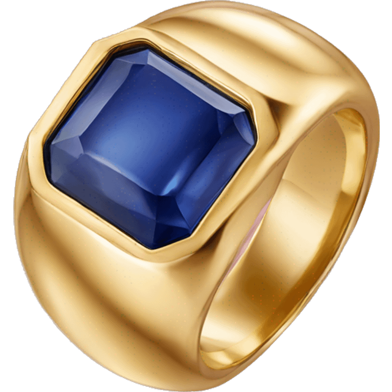 cartier gold ring emoji