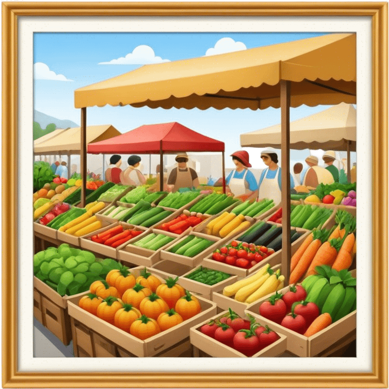 sunday market emoji