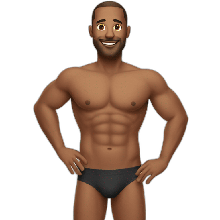 man in a bikini  emoji