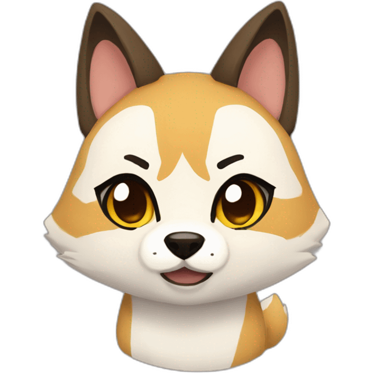 Retsuko from Aggretsuko emoji