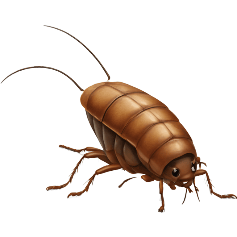 Cockroach with big eyes and a rat tail  emoji