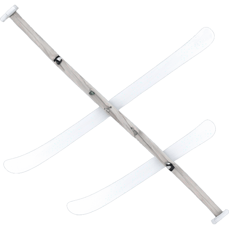 white skis emoji