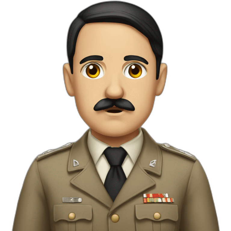 hitler-wearing-yamika emoji