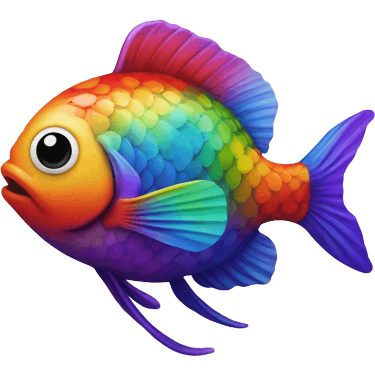 Gay fish emoji