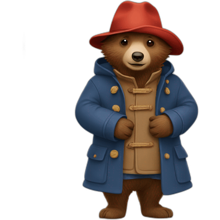 paddington bear emoji