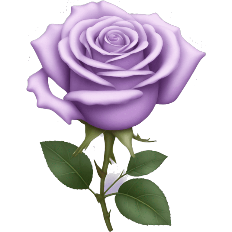 light purple rose coquette  emoji