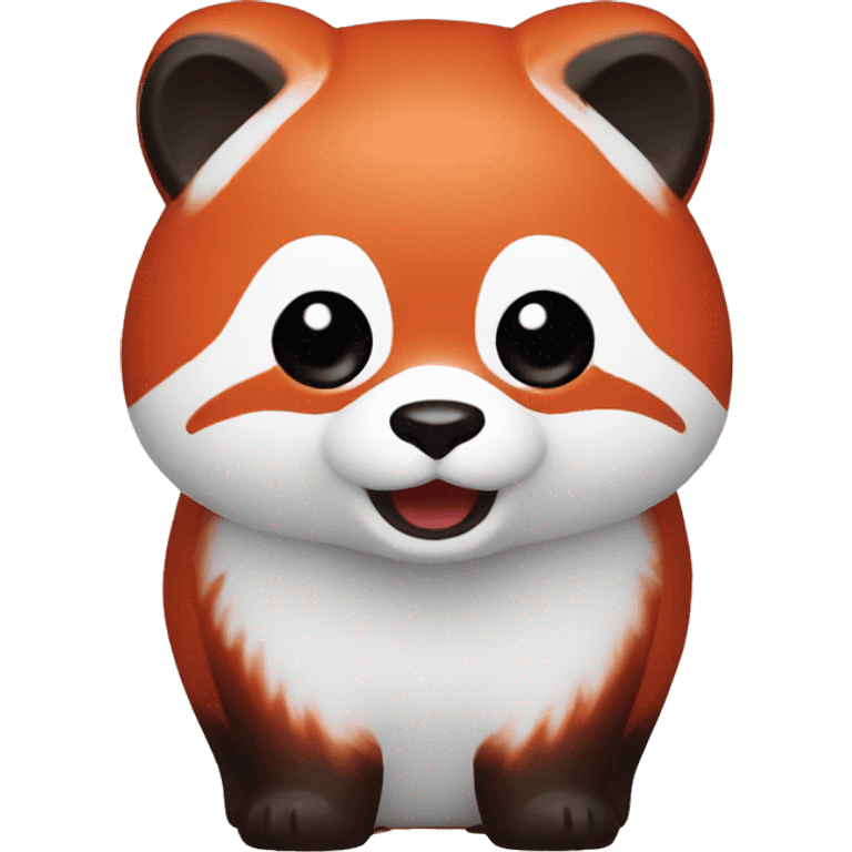 Red panda salt shaker emoji