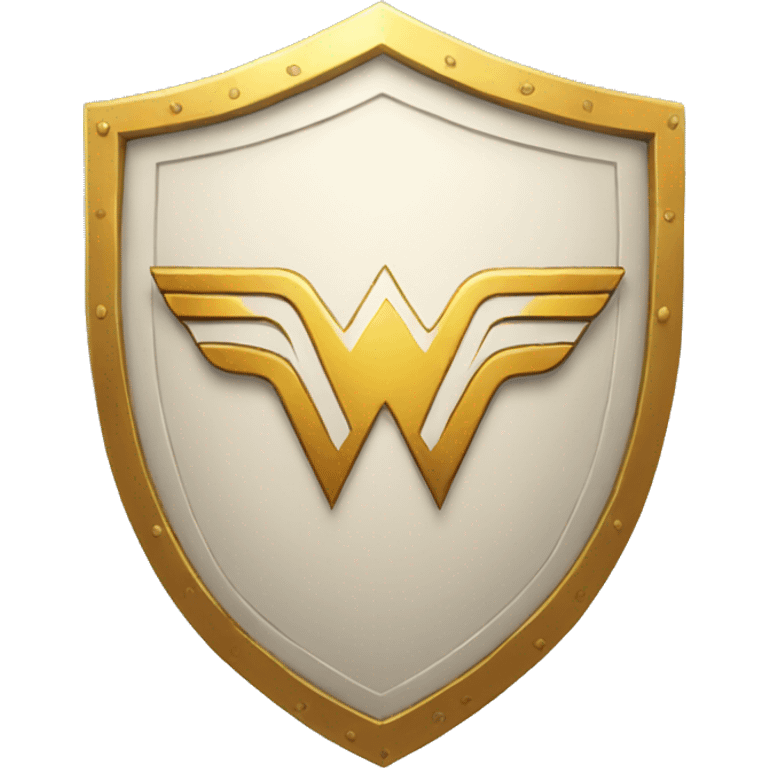 Wonder woman shield emoji