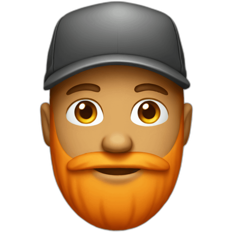 designer with an orange hat emoji