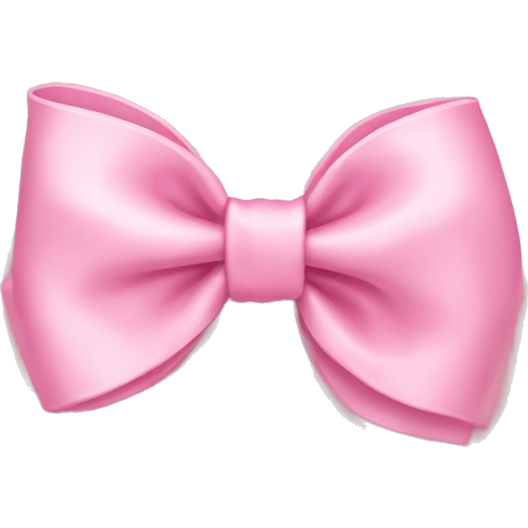 Baby pink bow emoji