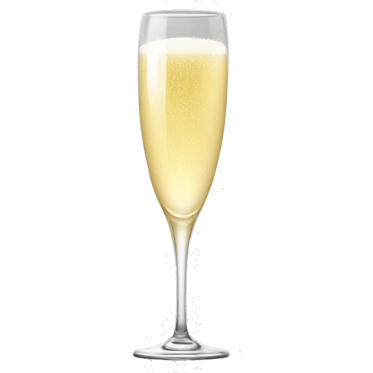 Champagne glass emoji