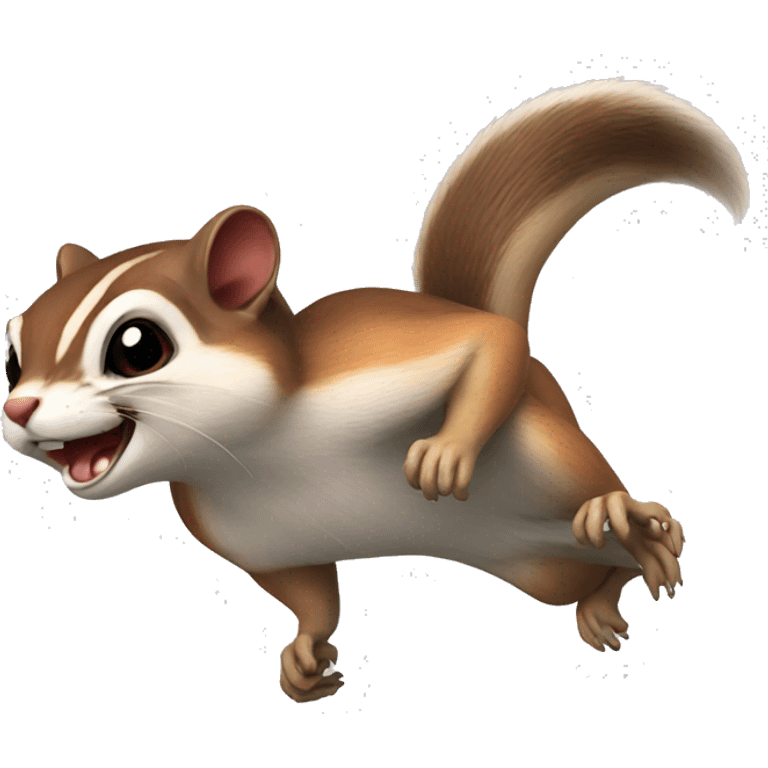 Flying squirrels emoji