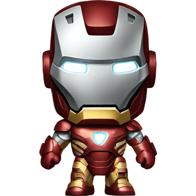 Iron man with bow  emoji